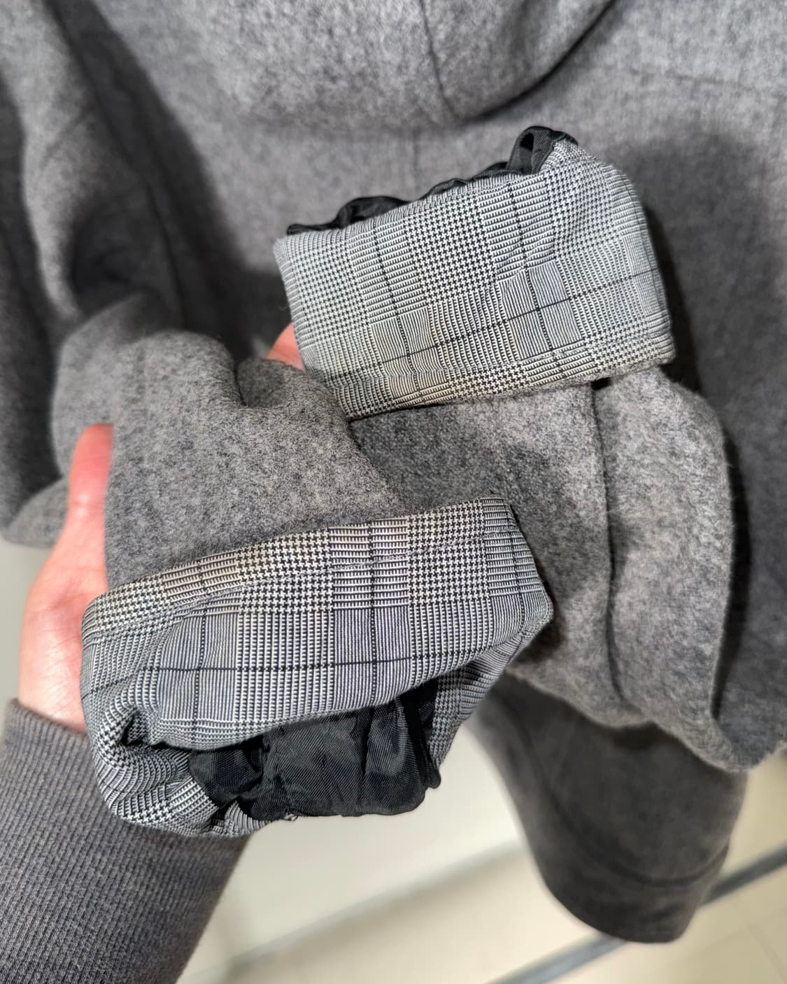 미쉘클랑 후디 울 자켓 상품이미지6