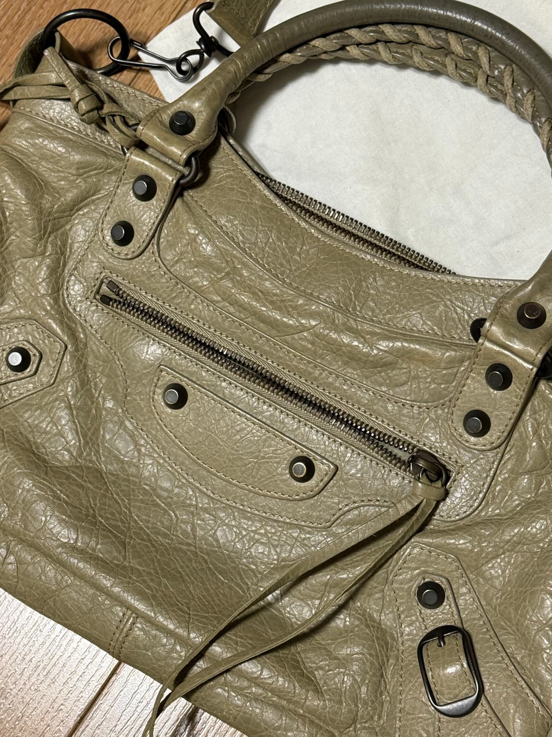 발렌시아가 모터백 시티백 상품이미지4