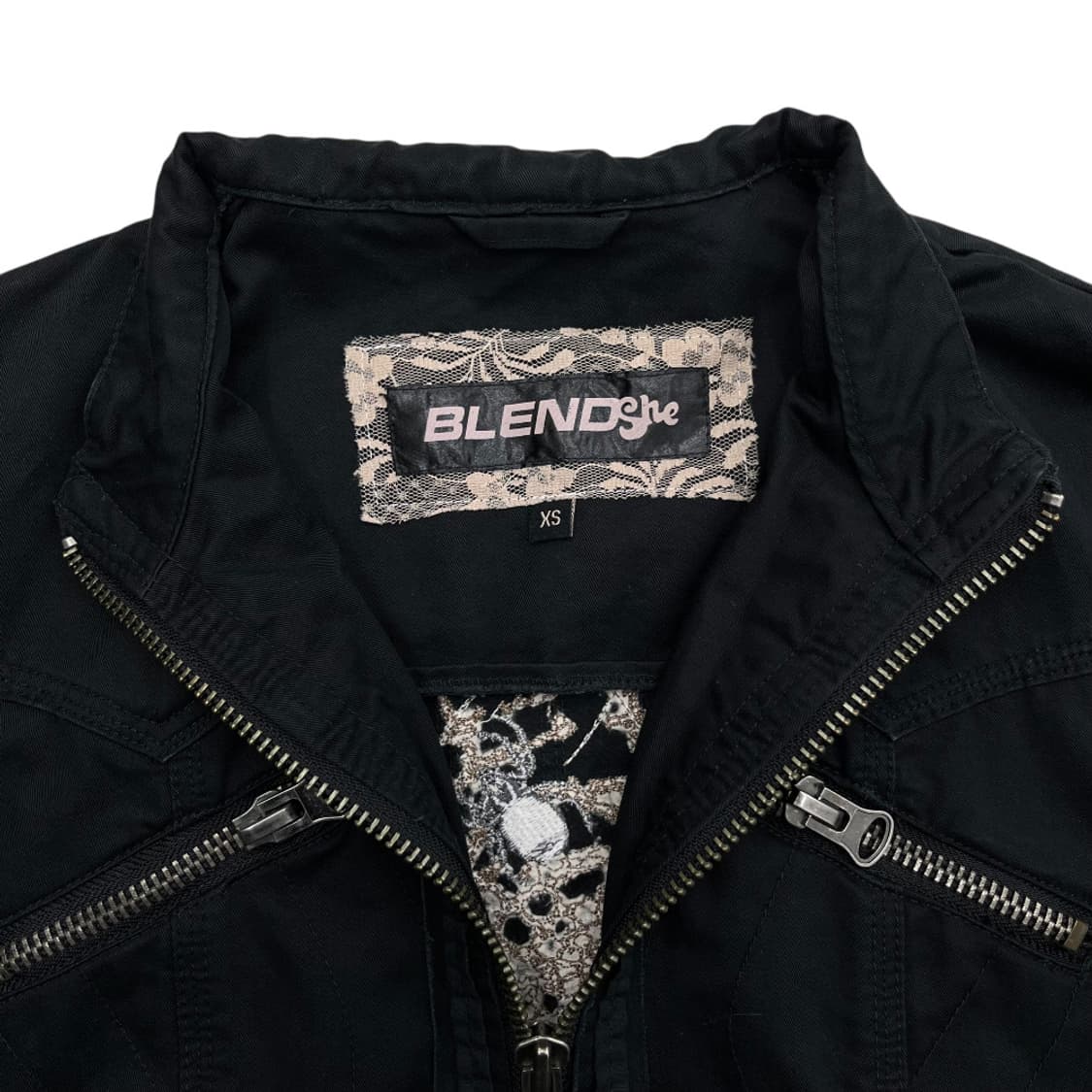 블렌쉬 스파이더 자수 블랙 유틸리티 자켓 XS 상품이미지8
