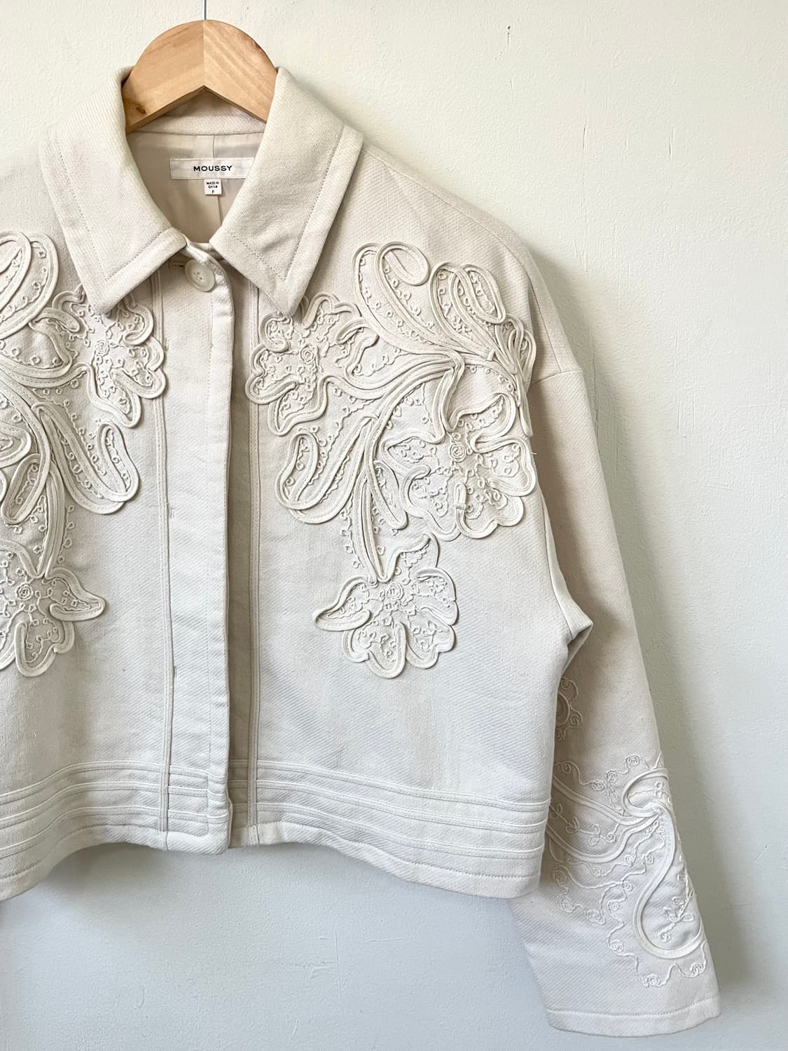 MOUSSY 페이즐리 크롭 자켓 상품이미지2