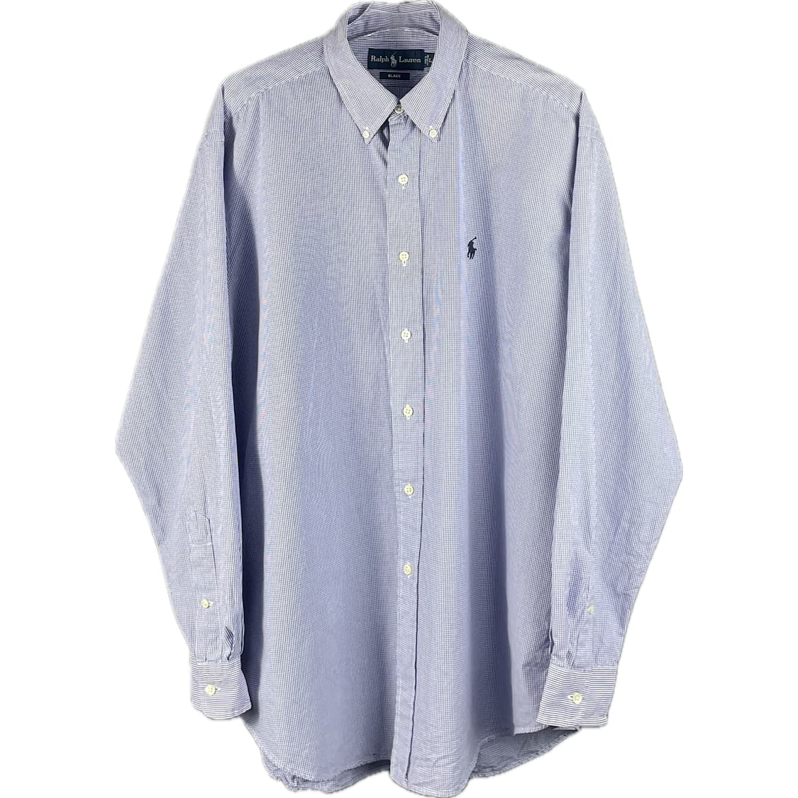 [L] 폴로 랄프로렌 코튼 깅엄 셔츠 BLAKE 핏 상품이미지1