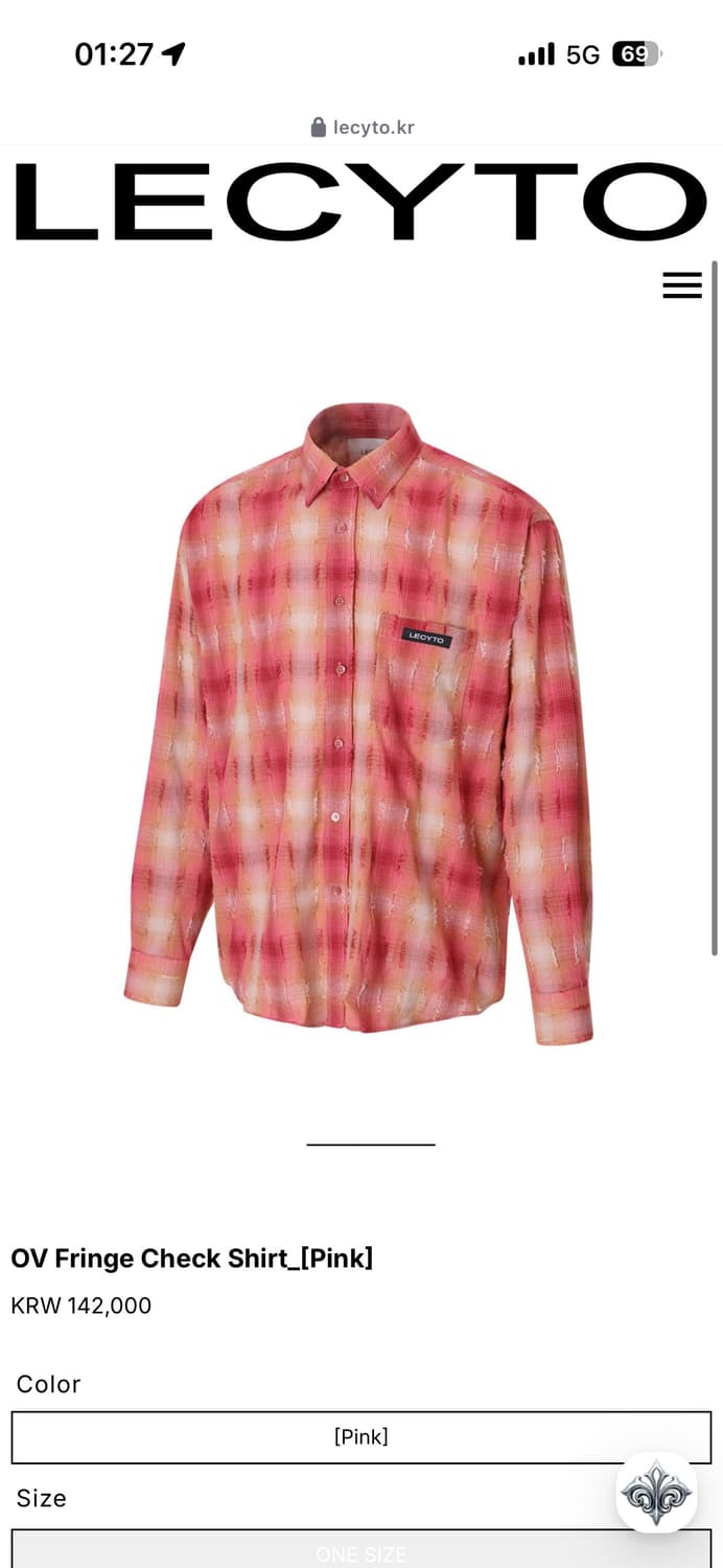 레씨토 셔츠 구매글  상품이미지1