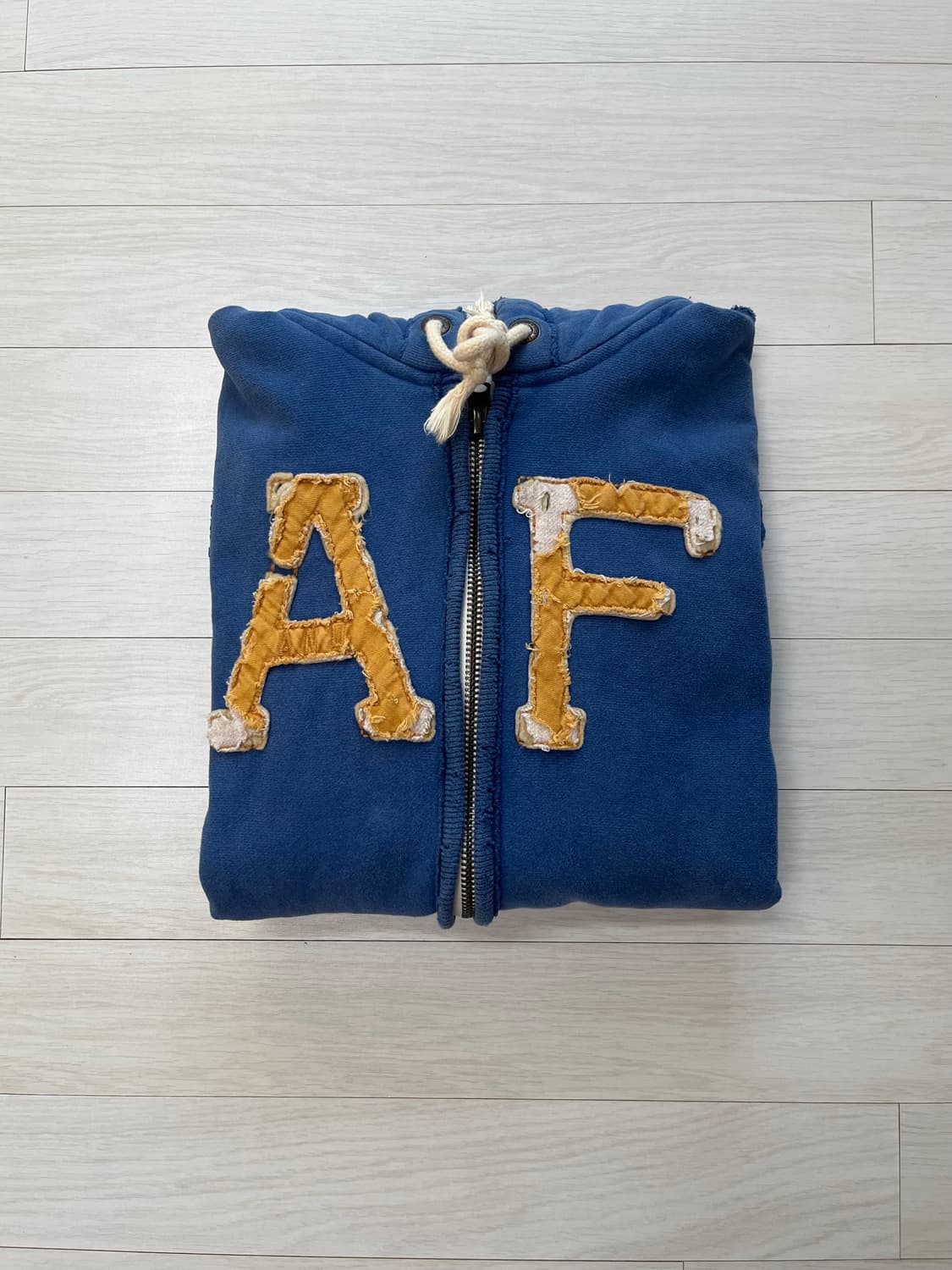 아베크롬비 후드집업 y2k 블루s  남녀공용 상품이미지7