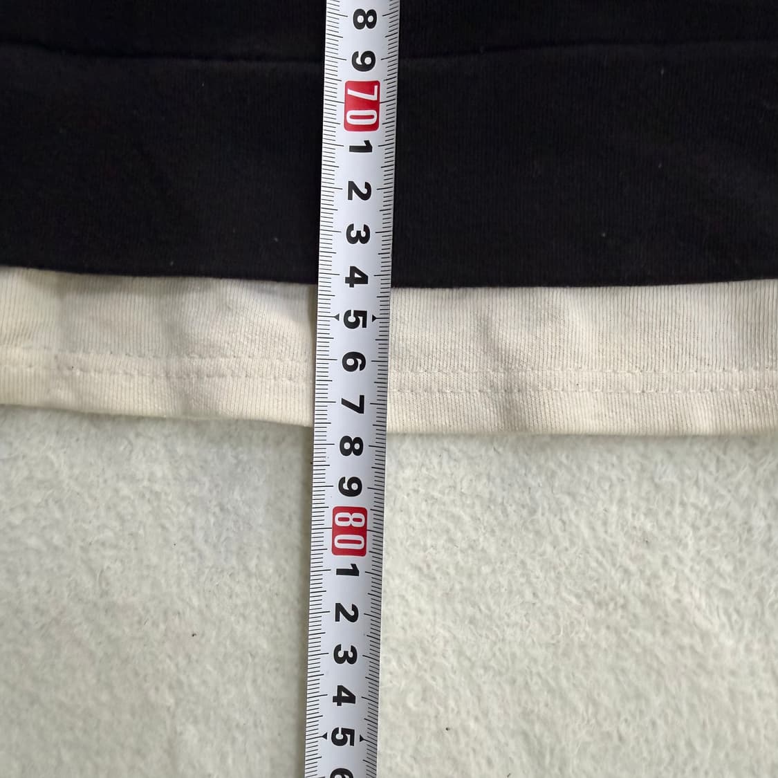실측확인 빈티지 레이어드 맨투맨 0429T 상품이미지5