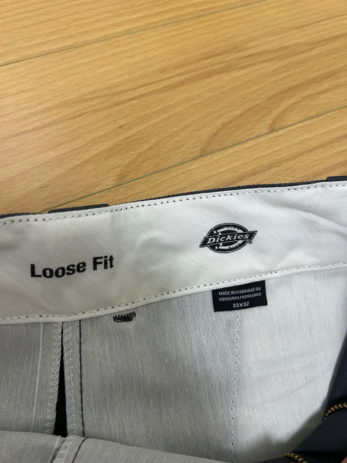 [33x32]디키즈 더블니 85283 루즈핏 워크팬츠 Charcoal 상품이미지2