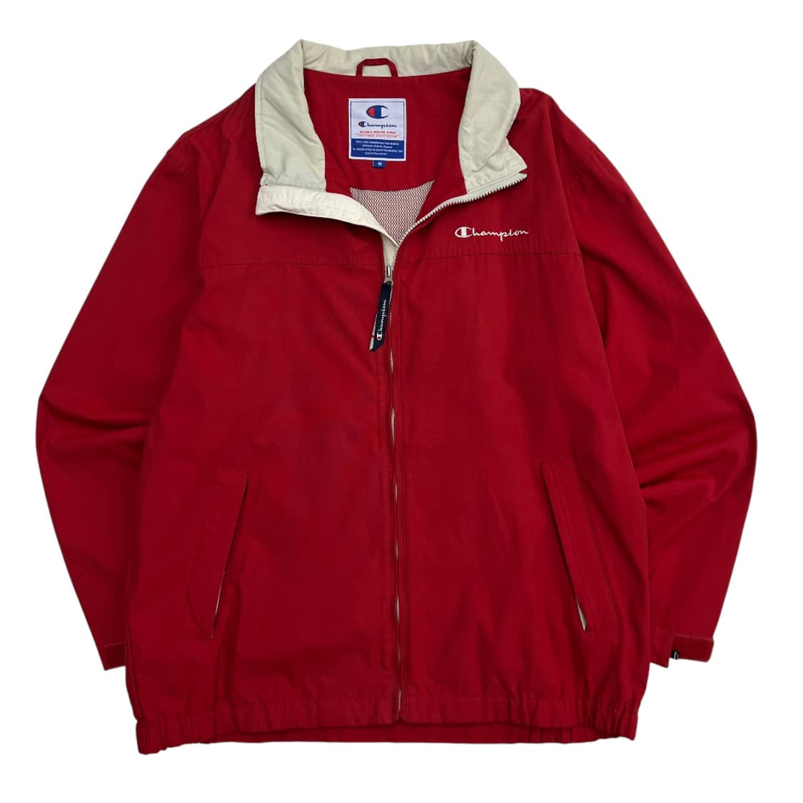 챔피언 미니로고 레드 바람막이 M 상품이미지2