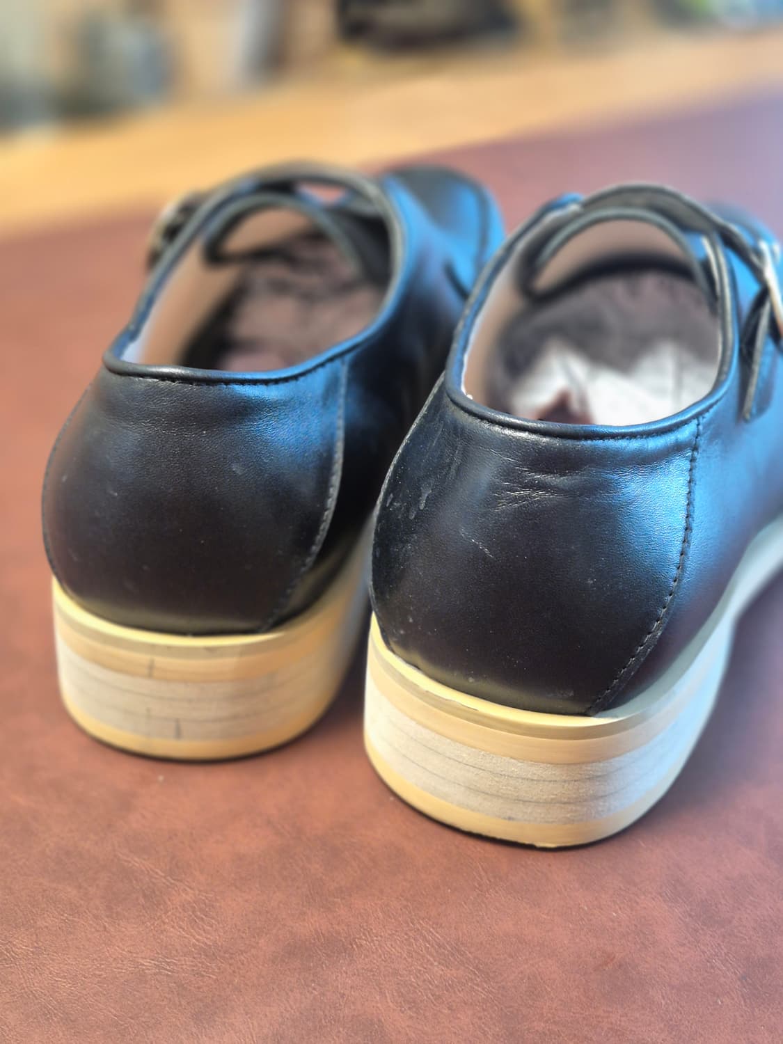 실착용1회 260-265(41)베로니카포런던 남자구두  상품이미지4