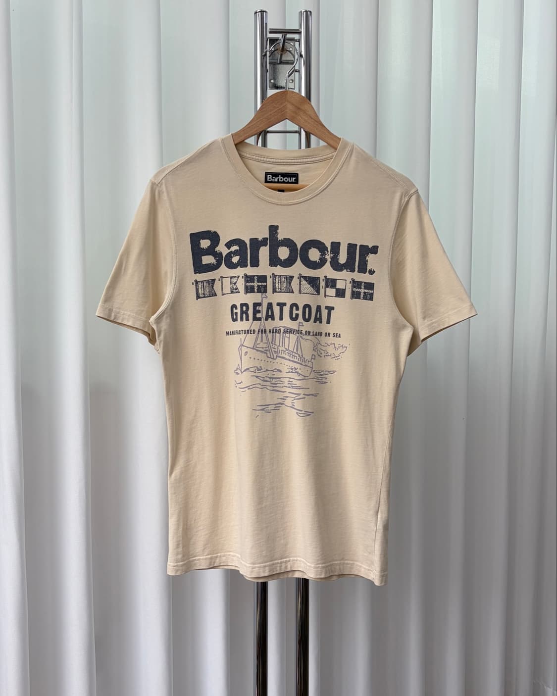 바버 barbour 반팔 티셔츠 상품이미지2