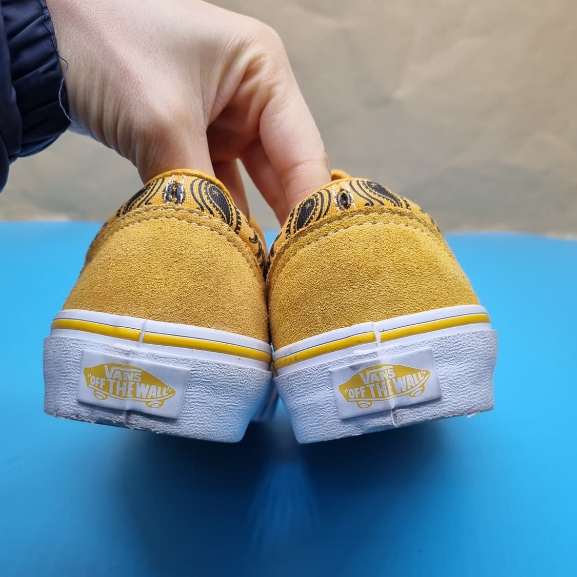 반스 올드스쿨 옐로우 스니커즈225 상품이미지4