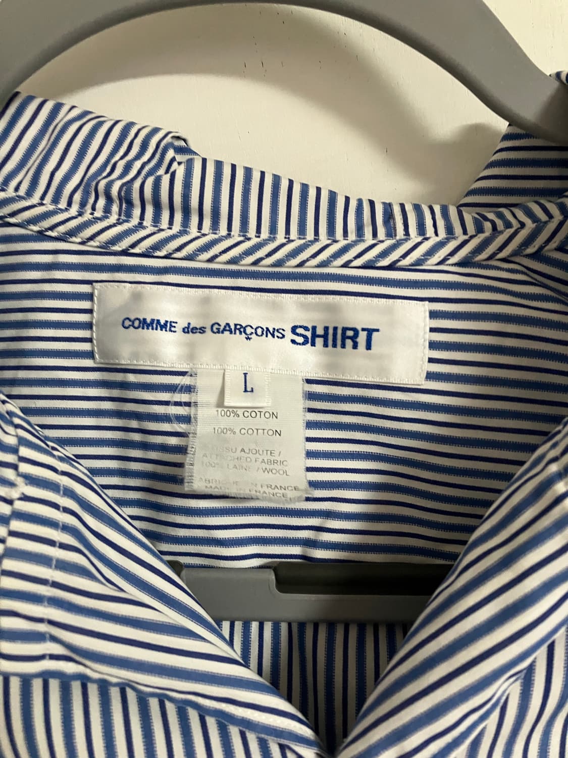 comme des garcons shirts patch hood 상품이미지3