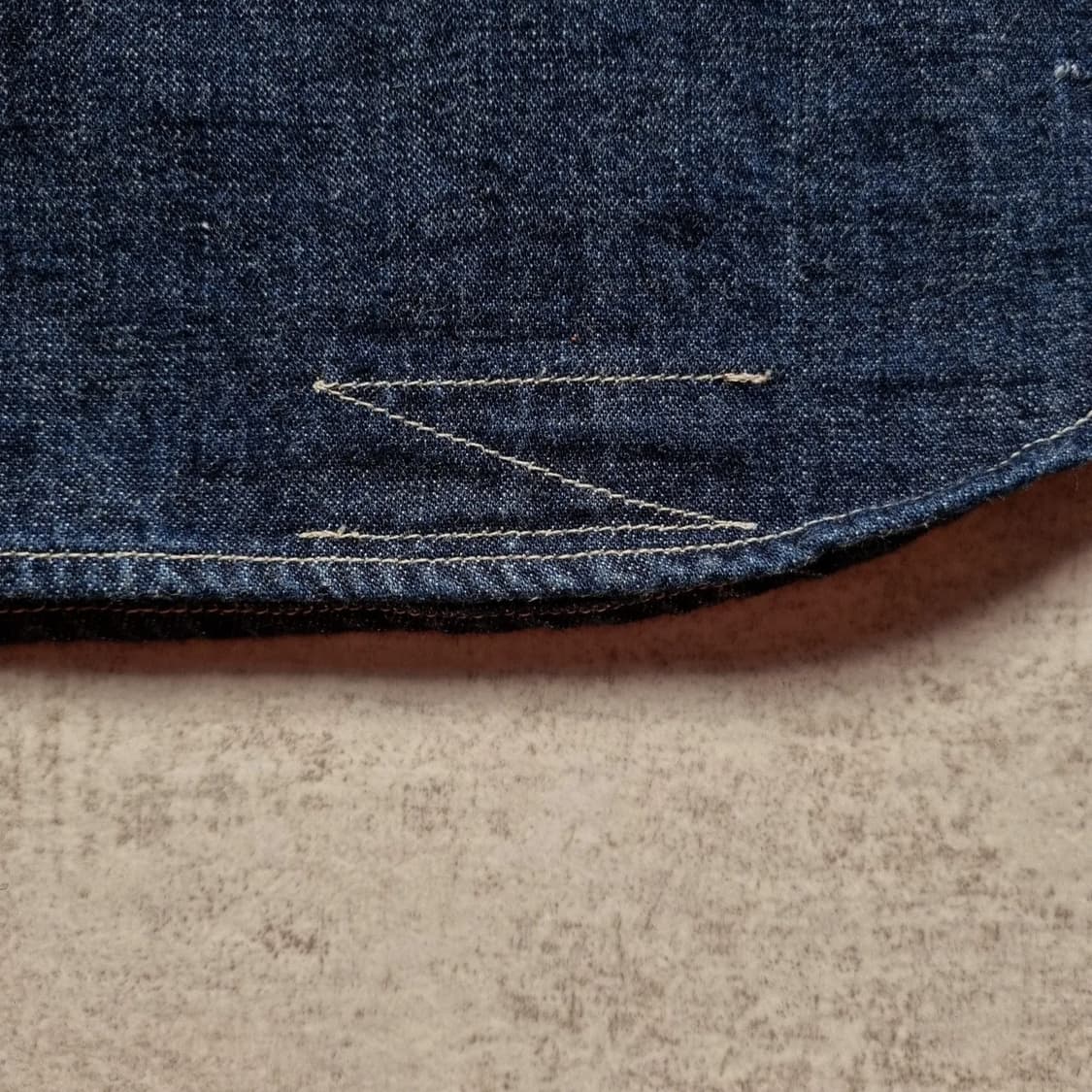 페로우즈 데님 웨스턴 셔츠 XL sz 상품이미지6