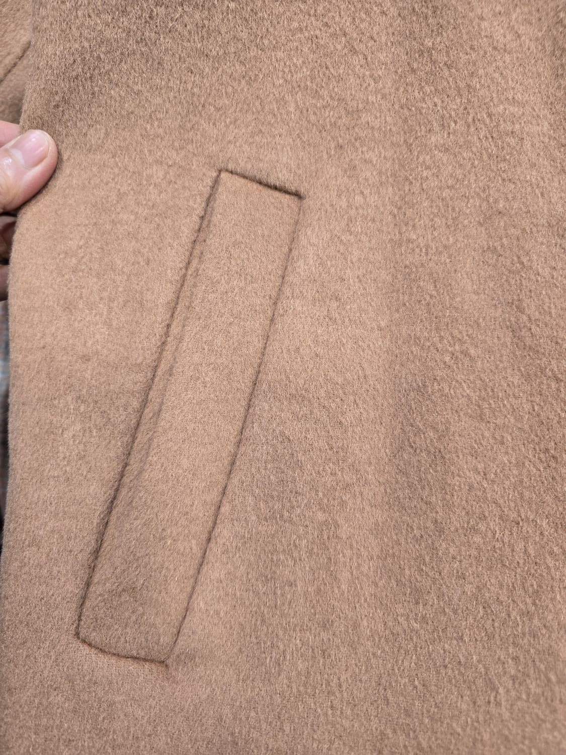 리스트 LIST 핸드메이드 모+캐시미어 혼방 롱 코트 66 상품이미지7