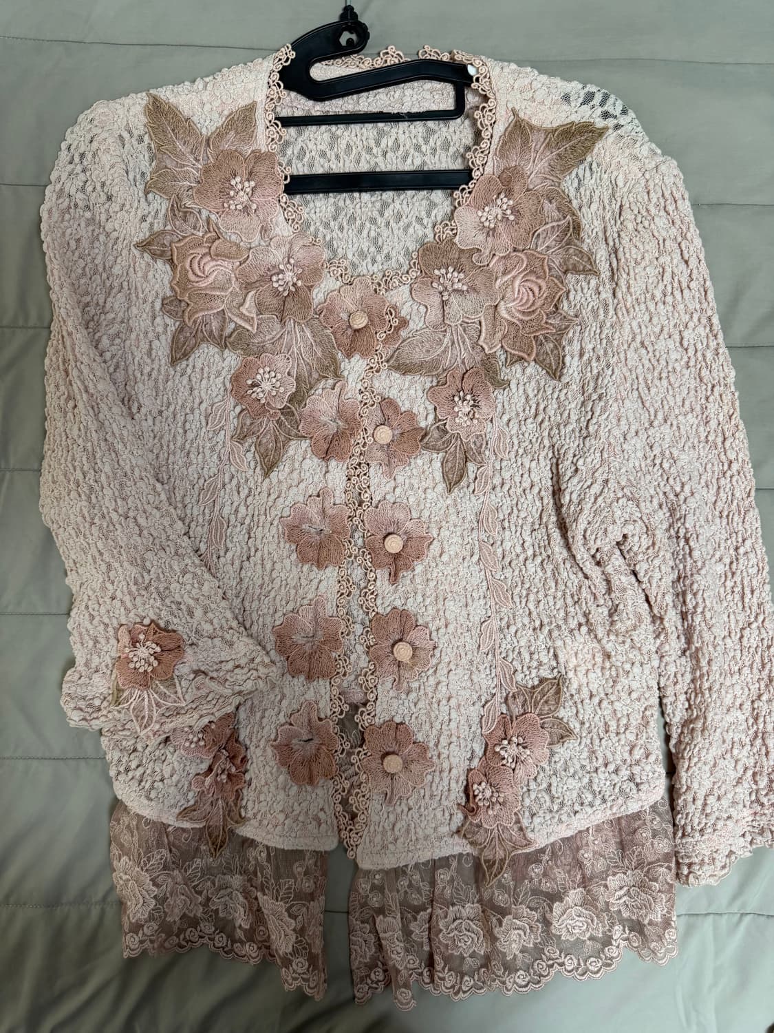 핑크 핀터 페어리 플라워 가디건 상품이미지1