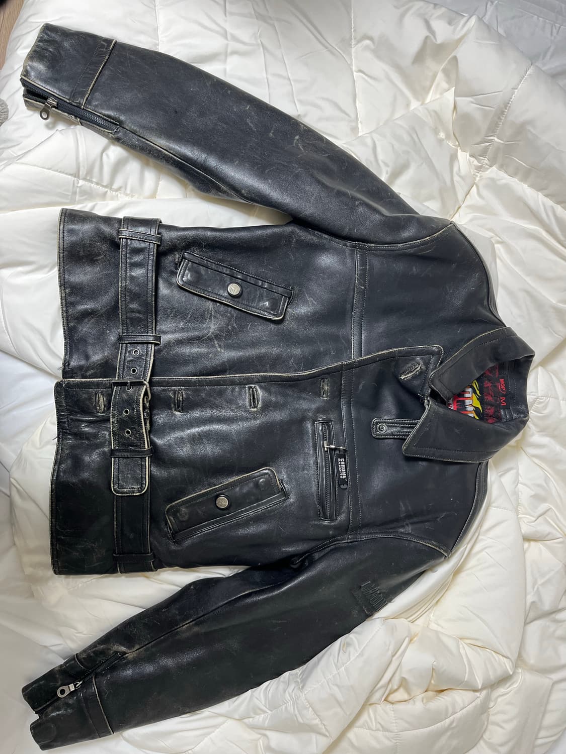 디테일 좋은 가죽자켓 상품이미지7