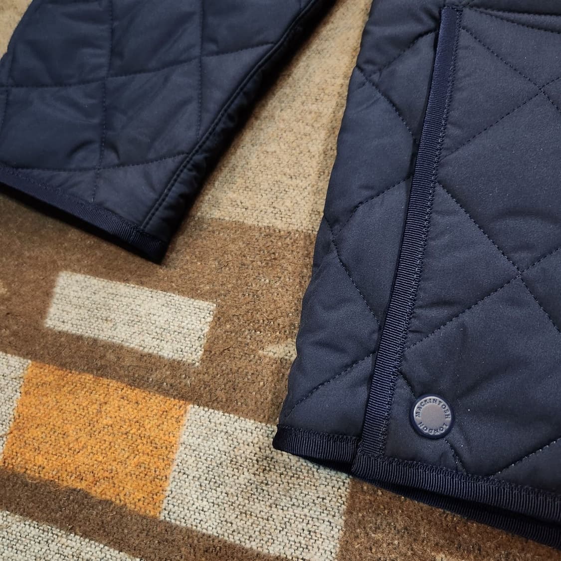 매킨토시 네이비 퀼팅 자켓 95~100 상품이미지7