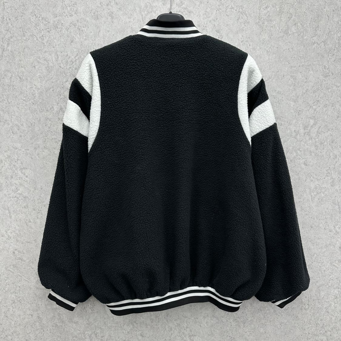 FREE 남자 오버핏 양털 뽀글이 자켓 상품이미지2