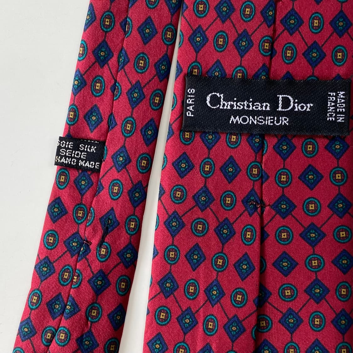 크리스찬 디올(Dior) 심플로고 정품 명품넥타이 상품이미지5