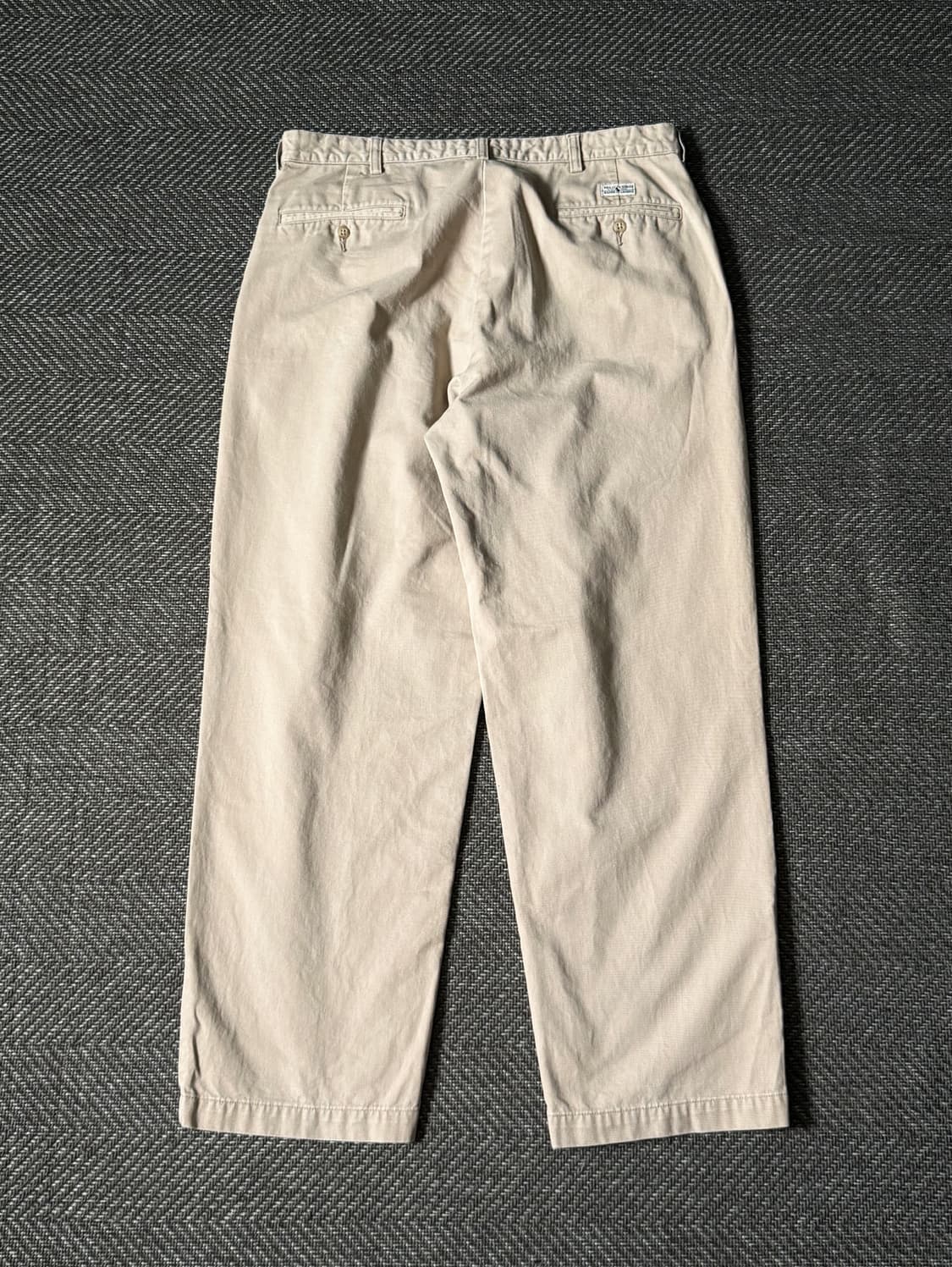 (34) 90s 폴로 랄프로렌 앤드류 더블 플리츠 치노 팬츠 상품이미지6