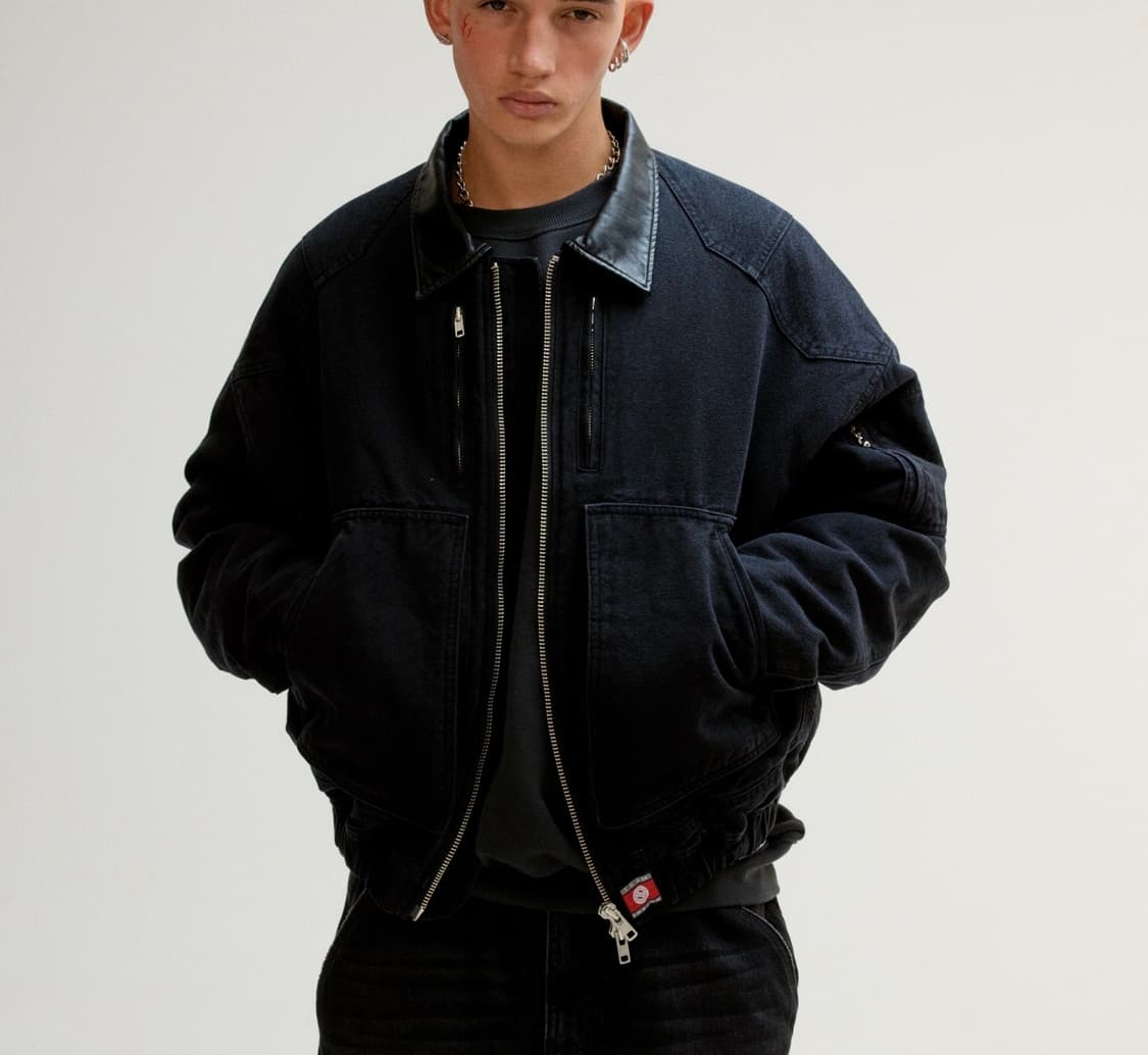 인세인개러지 유틸리티 봄버 자켓 블루종 상품이미지2