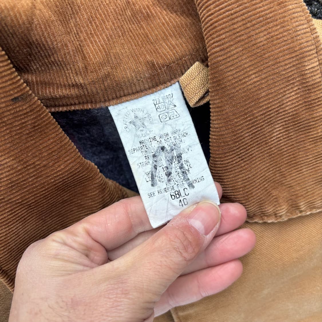 90년대 미국 칼하트 초어 자켓 6blc  상품이미지6