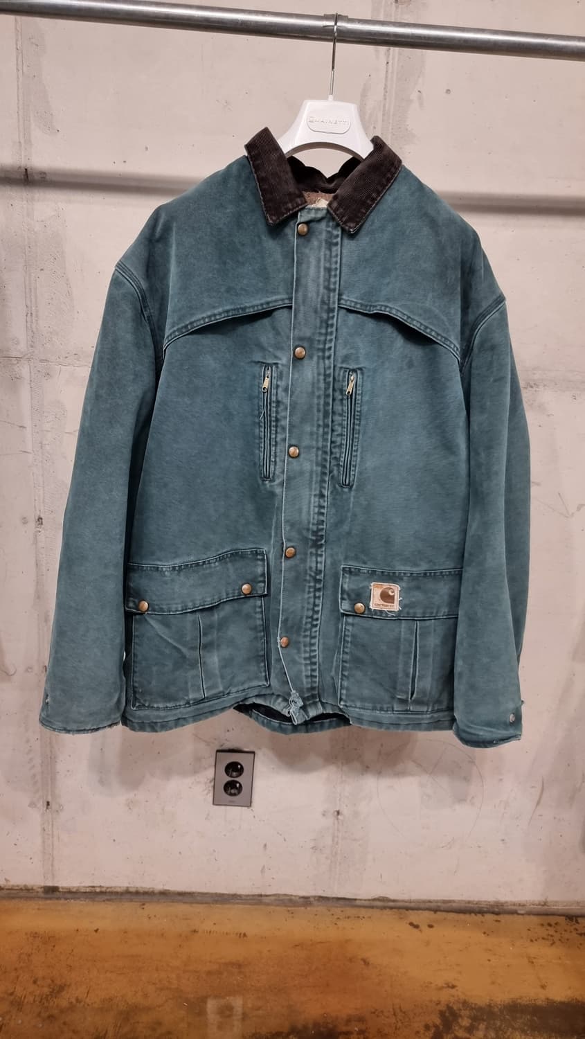 99s USA 칼하트 C10-HTG 번 자켓 XL 상품이미지1