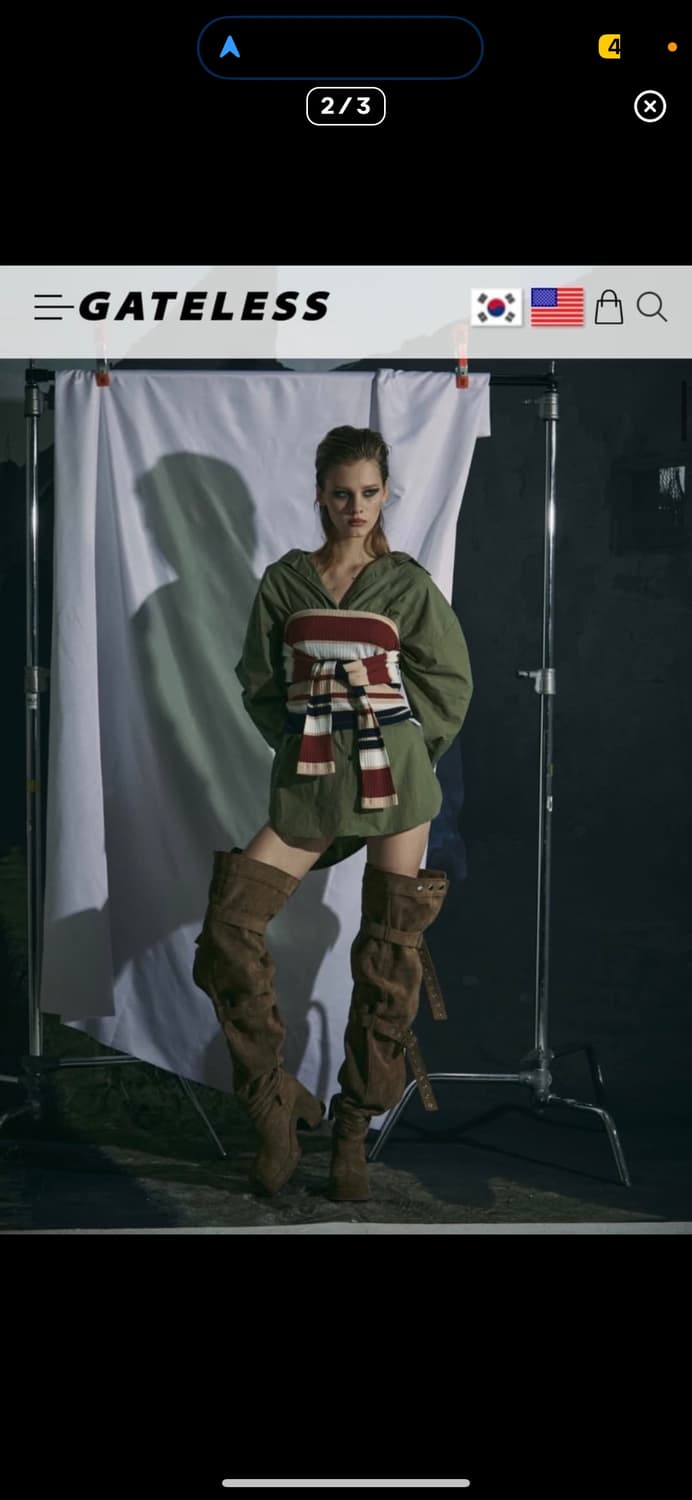 게이트리스 버클 롱부츠 250 상품이미지2