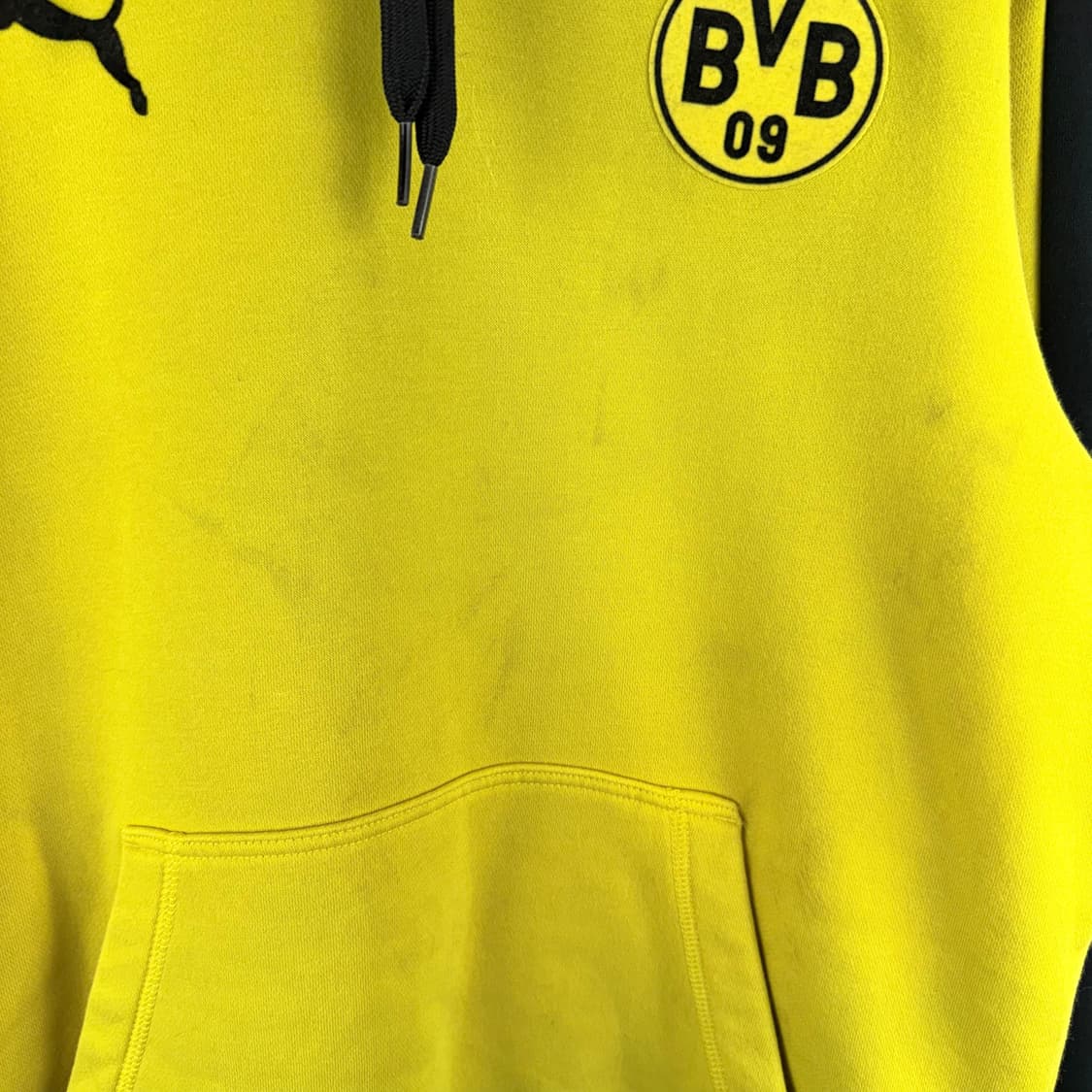 (S) 푸마 도르트문트 후드 티 옐로우 상품이미지3