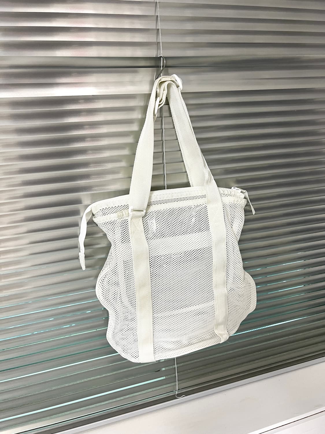 PORTER-MESH SHOULDER TOTE BAG(White) 상품이미지6