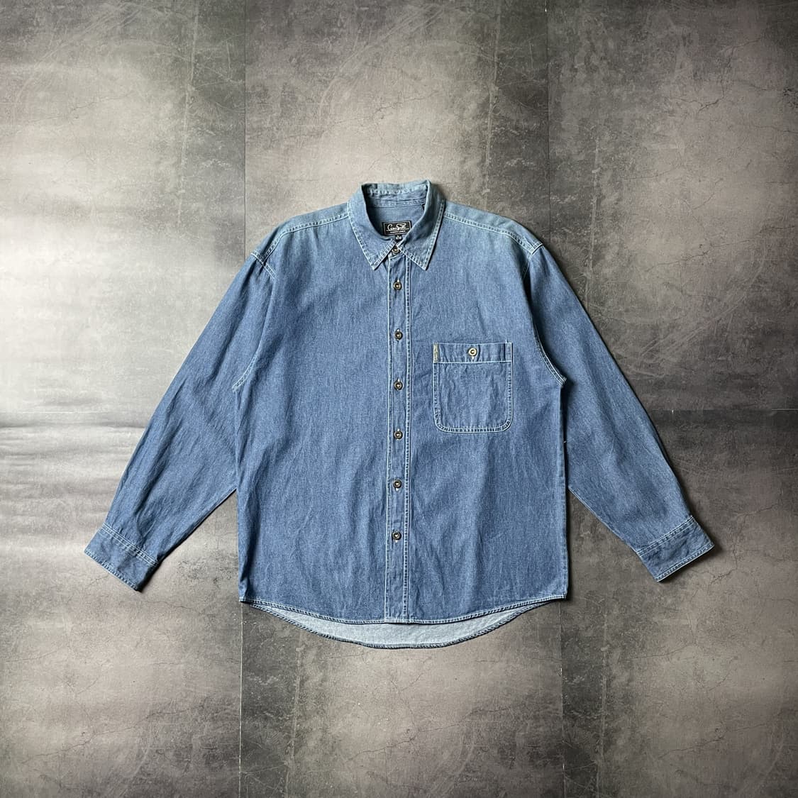 LINEA 빈티지 데님 코튼 셔츠 A00532 상품이미지1