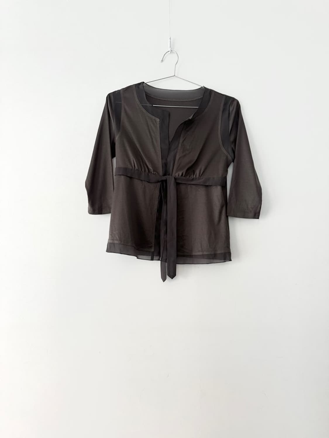 Strap feminine cardigan 상품이미지1