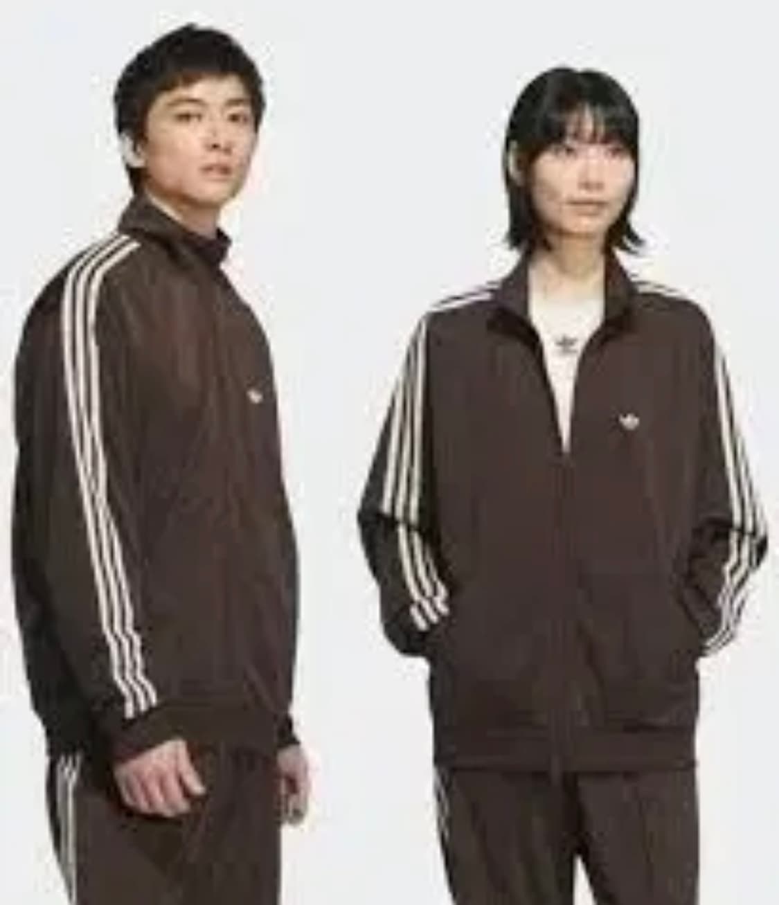 아디다스 브라운 베이지 져지 bb트랙탑 새상품 xxs 2xs 상품이미지2