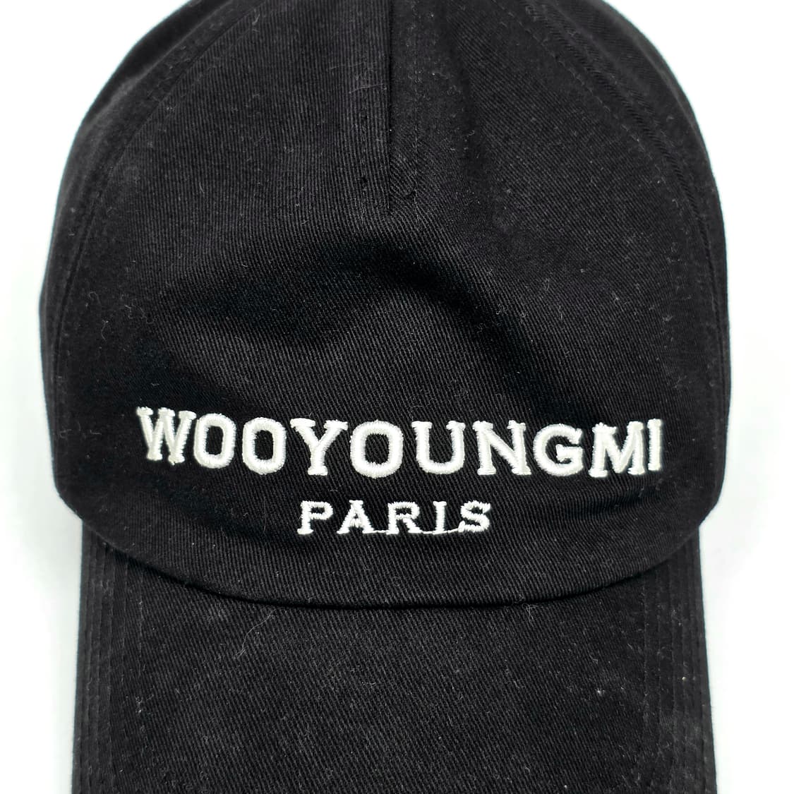 우영미 자수 로고 볼캡 상품이미지4