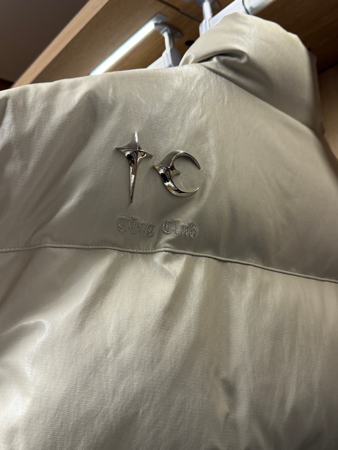 떠그클럽 패딩 화이트 3사이즈 새상품 상품이미지5