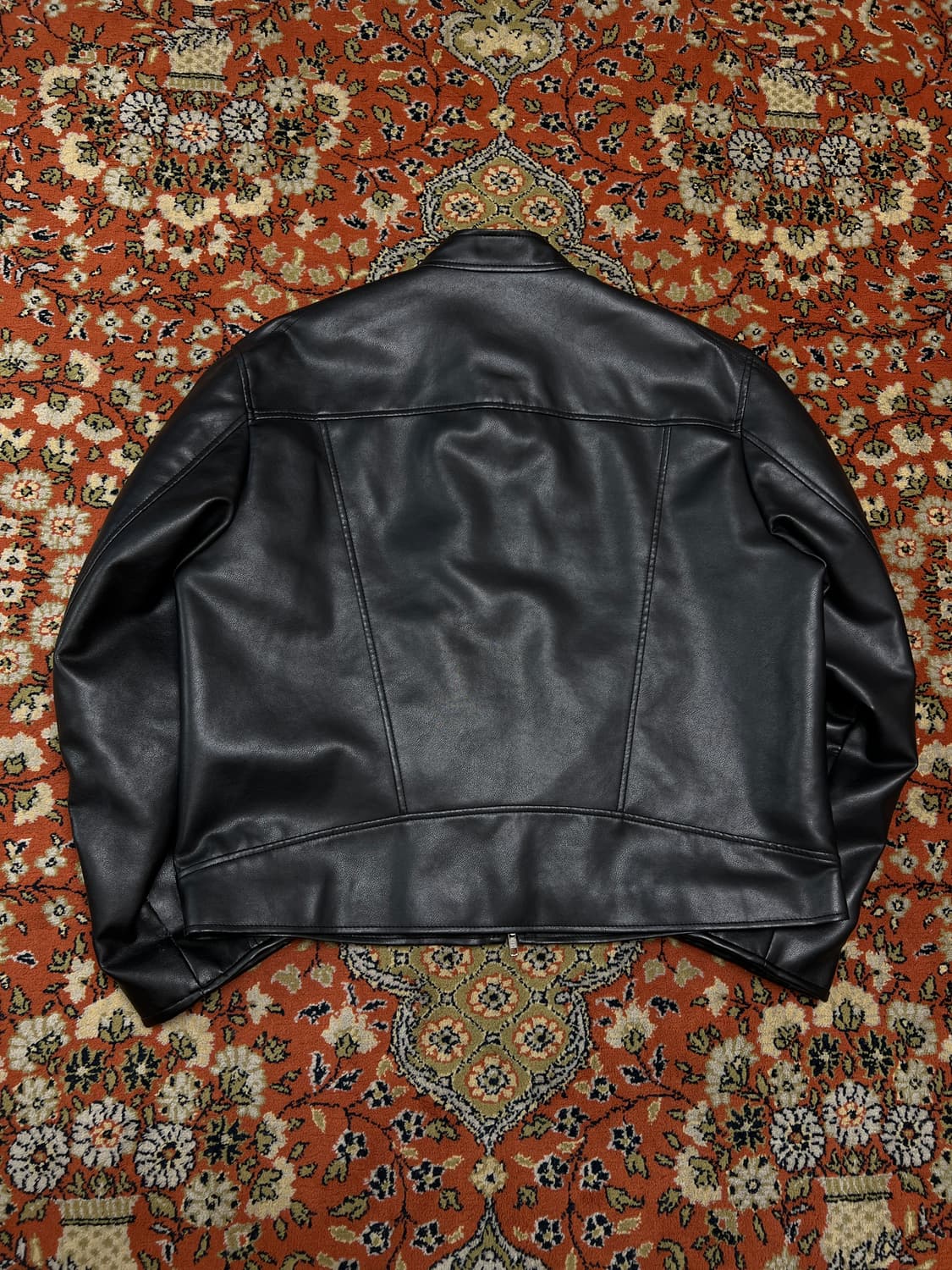 [XL] 도프제이슨 비건 레더 쉴드 자켓 상품이미지2