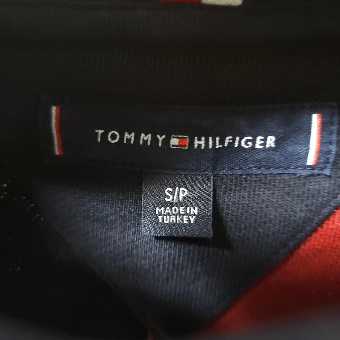 S ) 타미힐피거 컬러 블록 맨투맨 상품이미지7