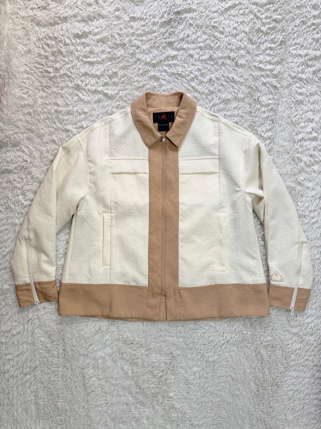 조던 우먼스 워크웨어 캔버스 재킷 (아이보리/베이지) - M사이즈 상품이미지1