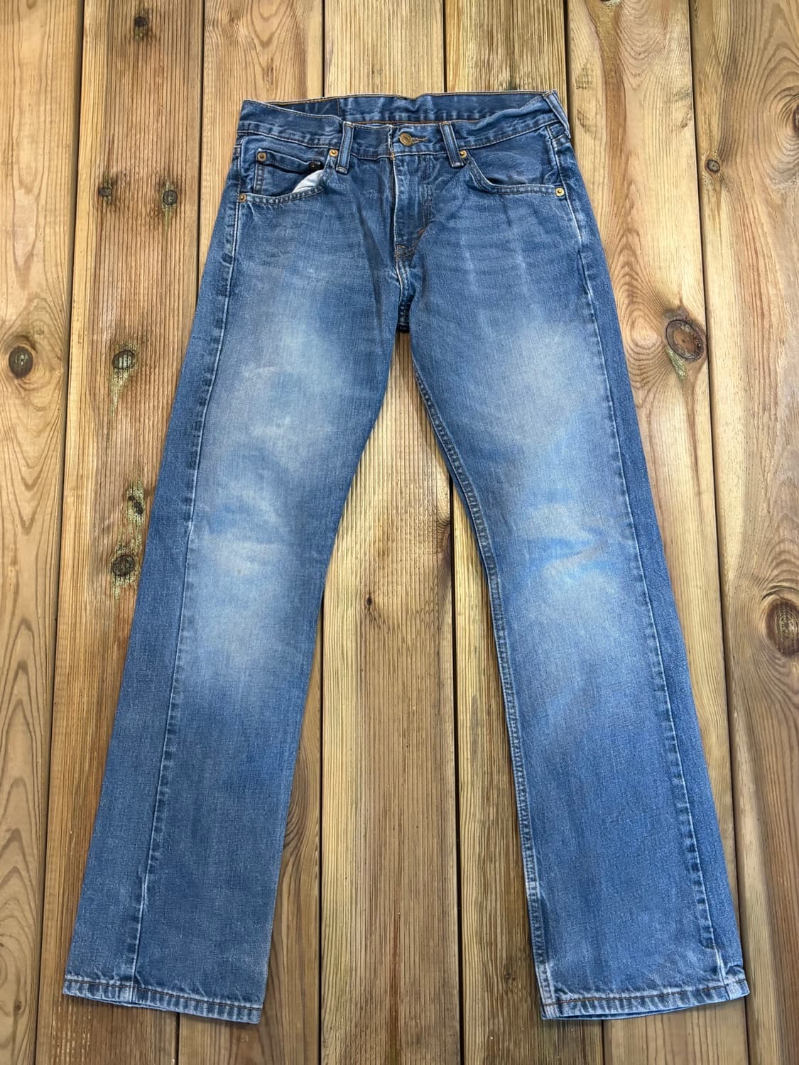 Levi’s 527 부츠컷 데님 팬츠 연청워싱 상품이미지5