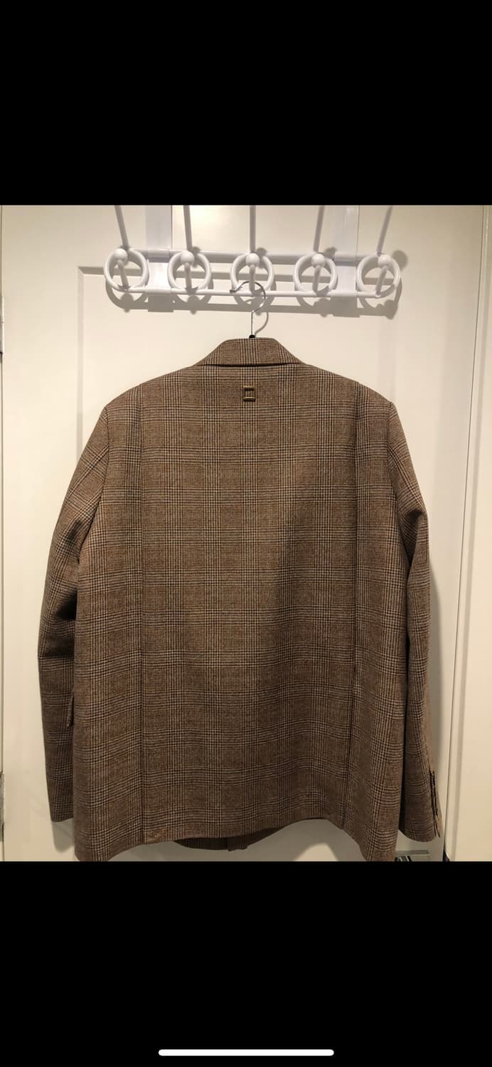 우영미 체크 블레이저 상품이미지3