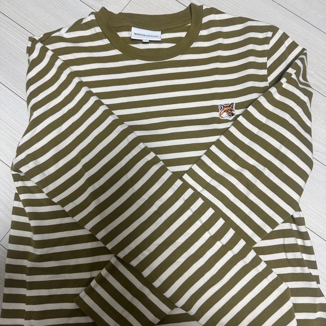 메종키츠네 롱슬리브 상품이미지2