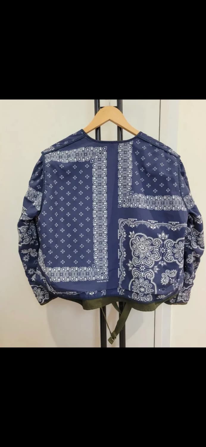 Voca vaca 보카바카 페이즐리 리버시블 자켓 상품이미지7