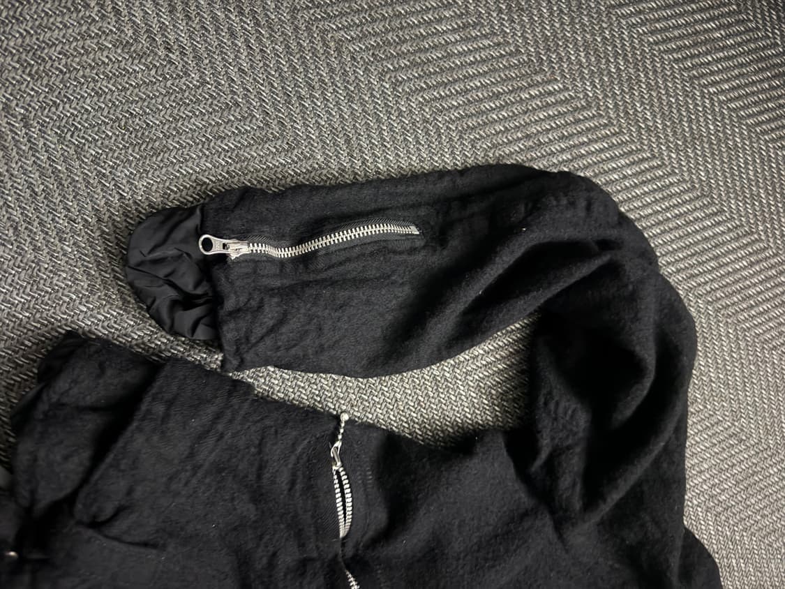 꼼데가르송 준야와타나베 07 축융 울 라이더 자켓 S 상품이미지5