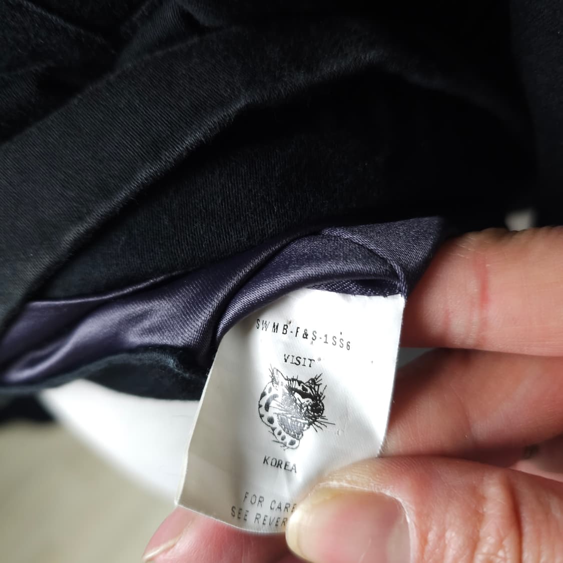 스웰맙 자수 워크자켓 남자95사이즈  상품이미지7