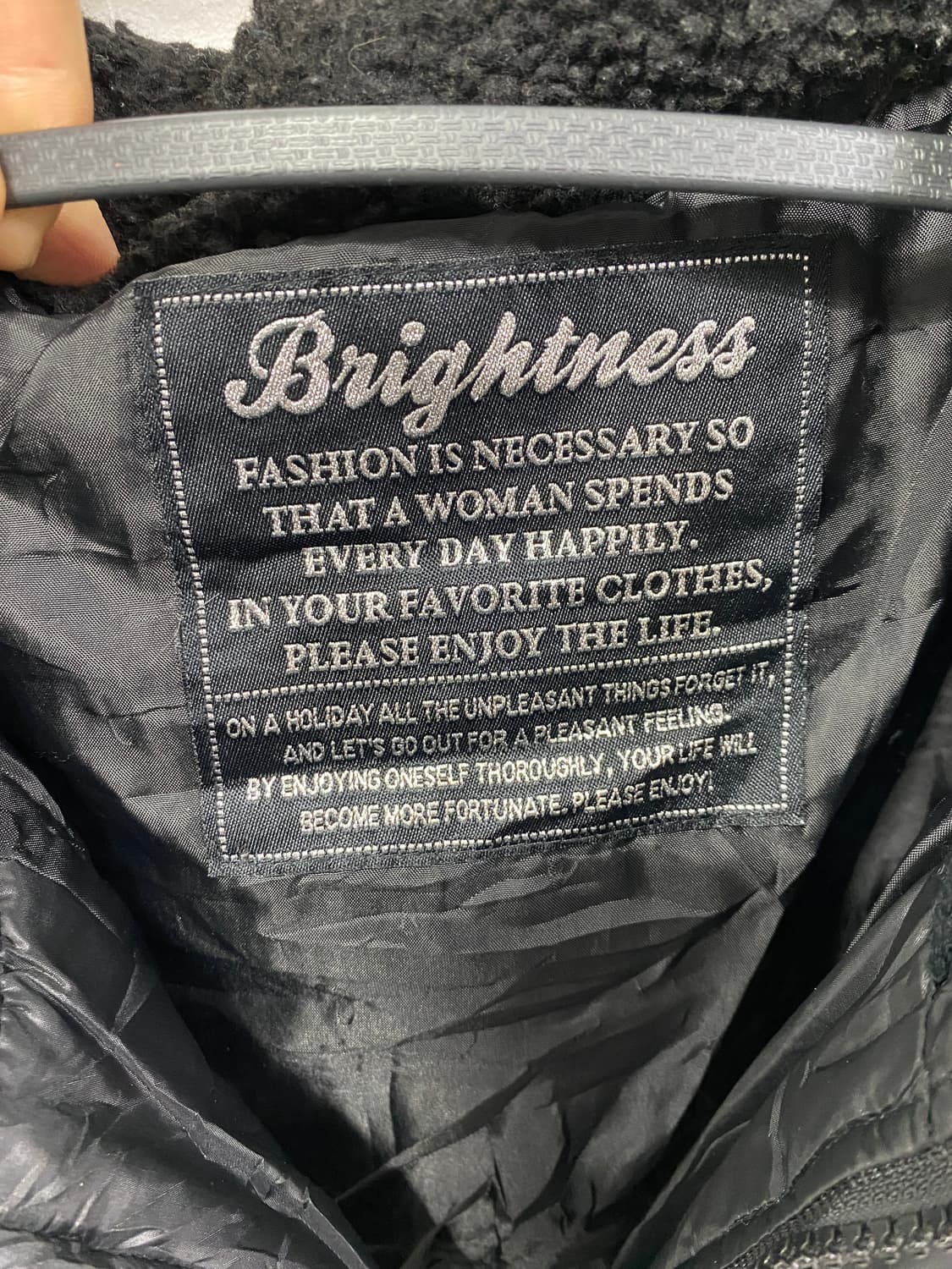 [COLZA] 콜쟈 갸루 펑크 y2k 후드 패딩 상품이미지7