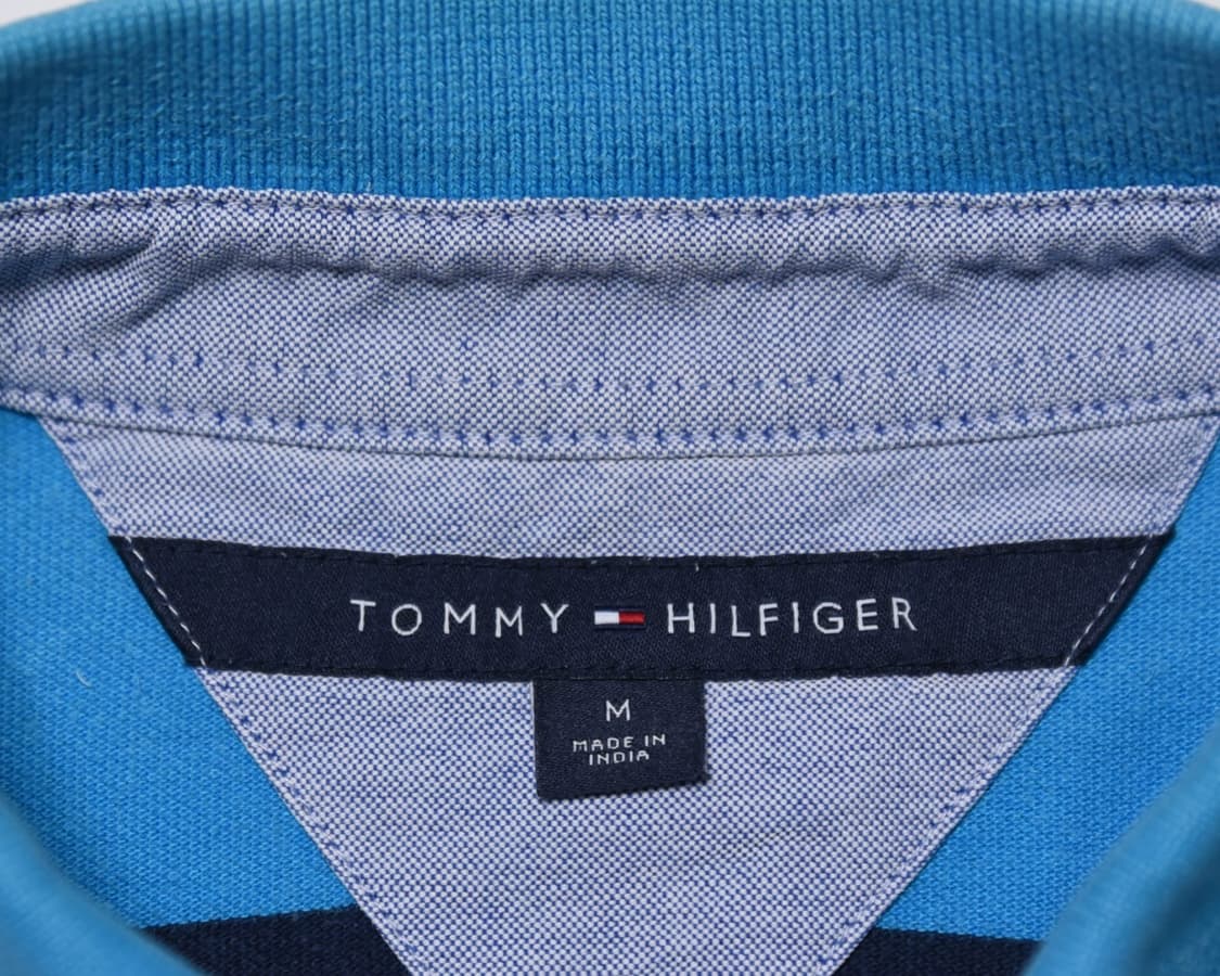 타미힐피거 스트라이프 카라티 M 거의 새상품 상품이미지3