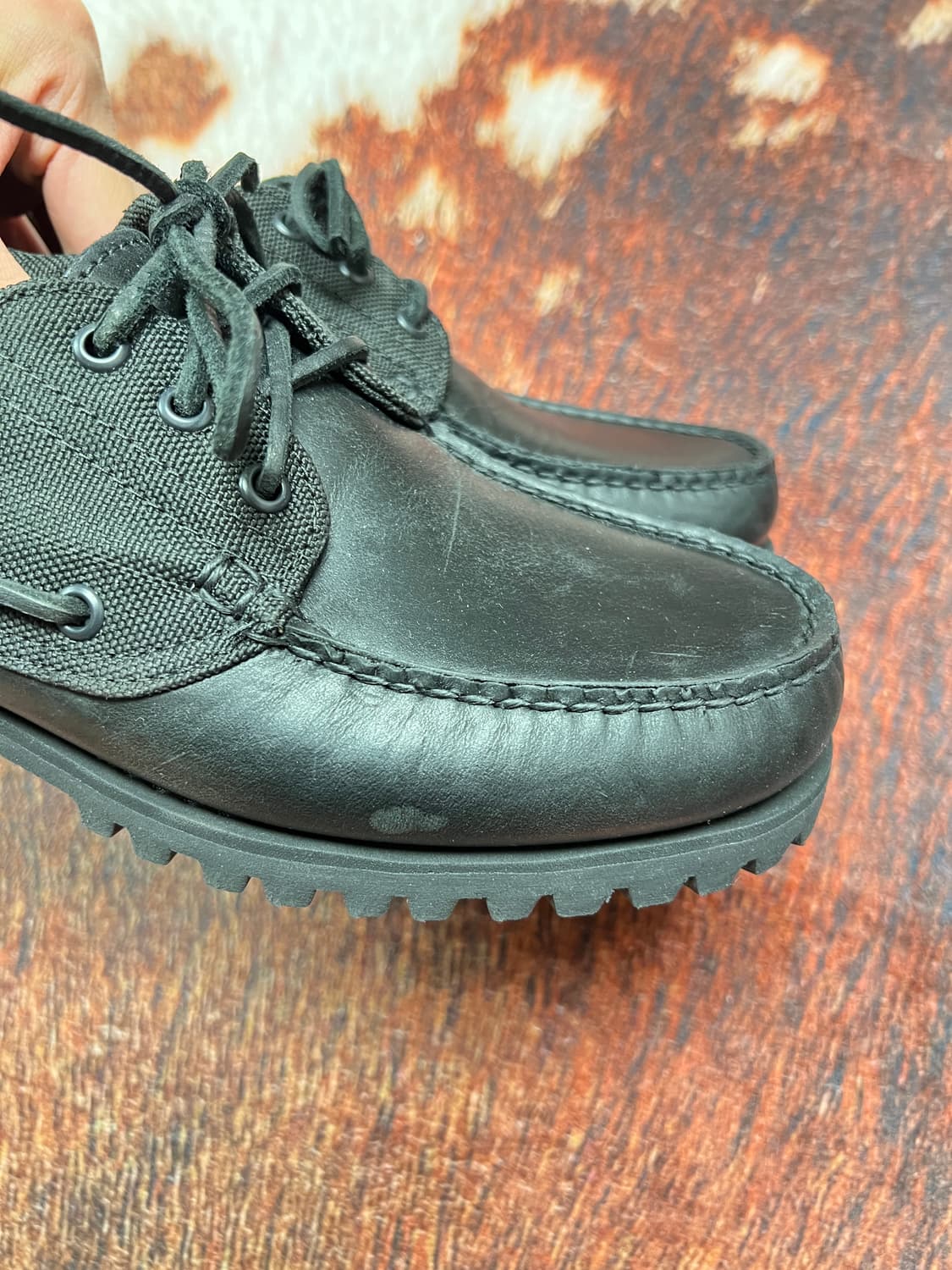 팀버랜드 3아이 클래식 보트슈즈 어센틱 블랙 260 상품이미지6