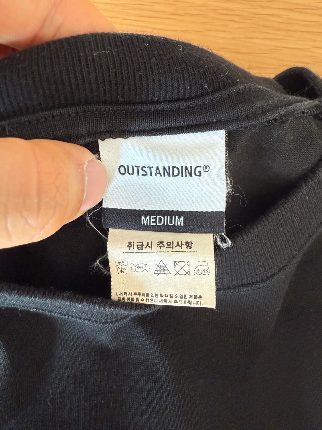 아웃스탠딩(OUTSTANDING) 레이싱 롱슬리브 상품이미지6