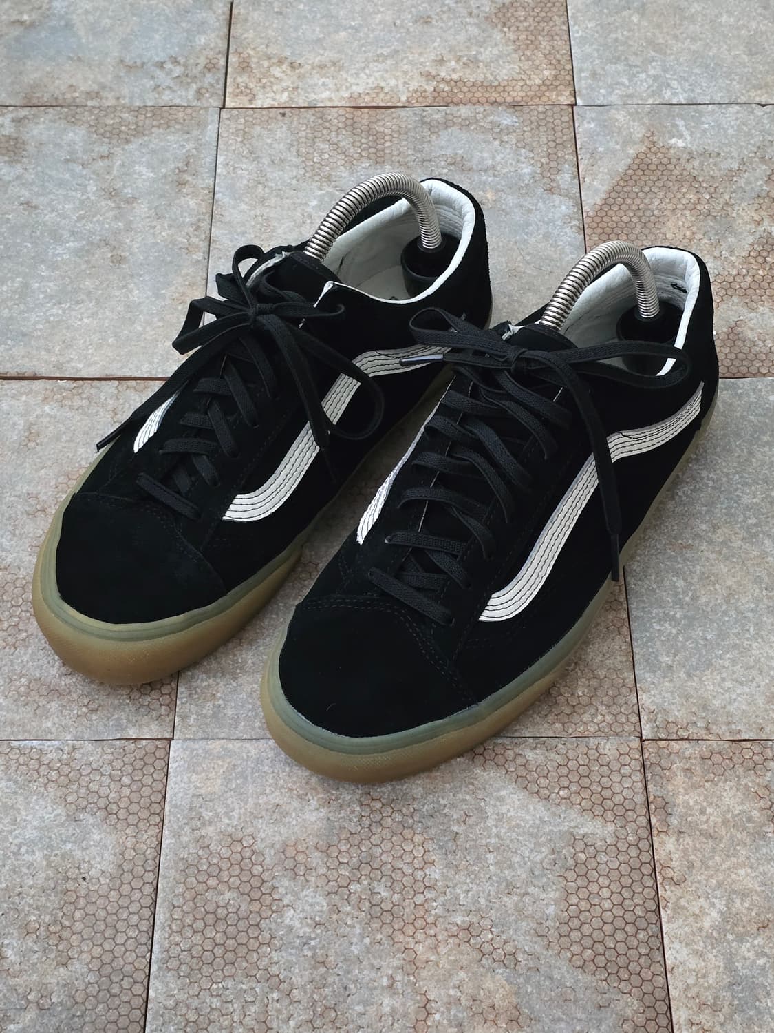 (280)반스 스타일 36 더블 라이트 블랙 마스 상품이미지1