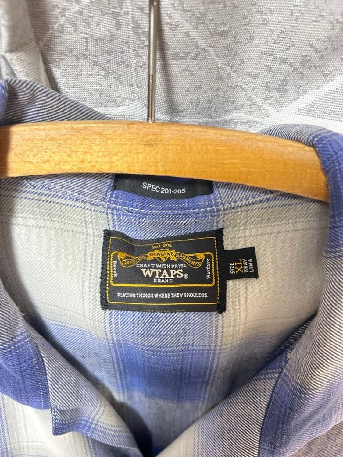 12aw 더블탭스 셔츠 옴브레셔츠 상품이미지3