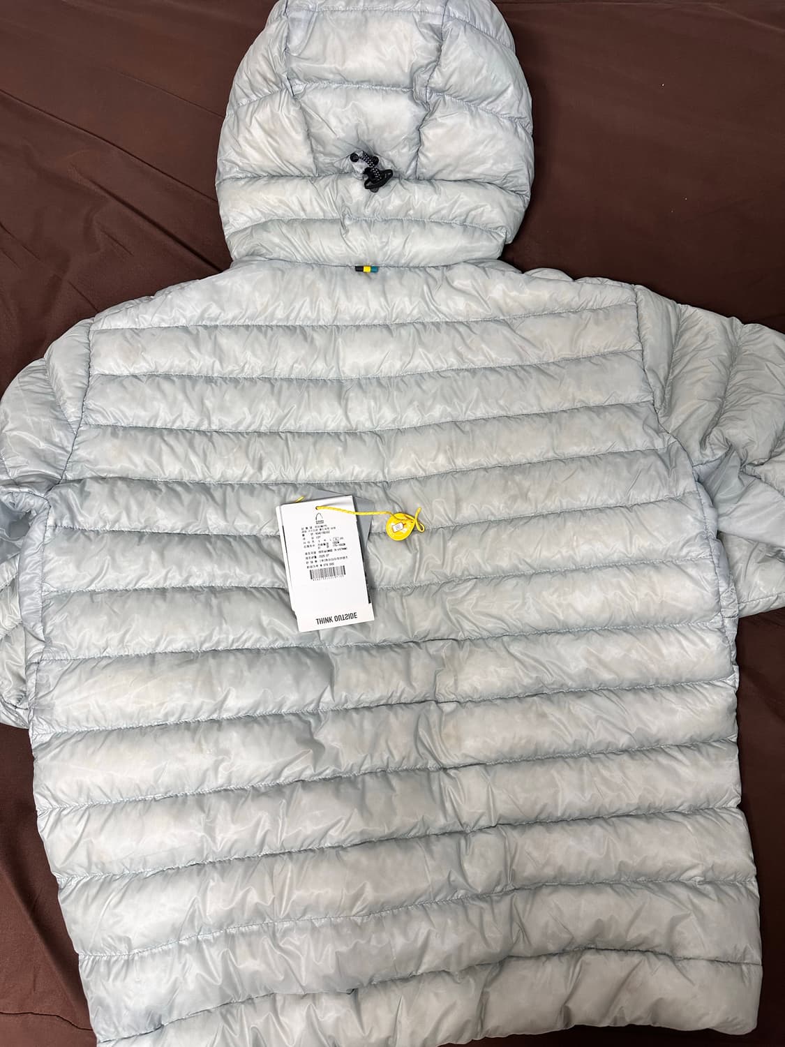 시에라디자인 뮤어 경량패딩 라이트그레이 상품이미지2