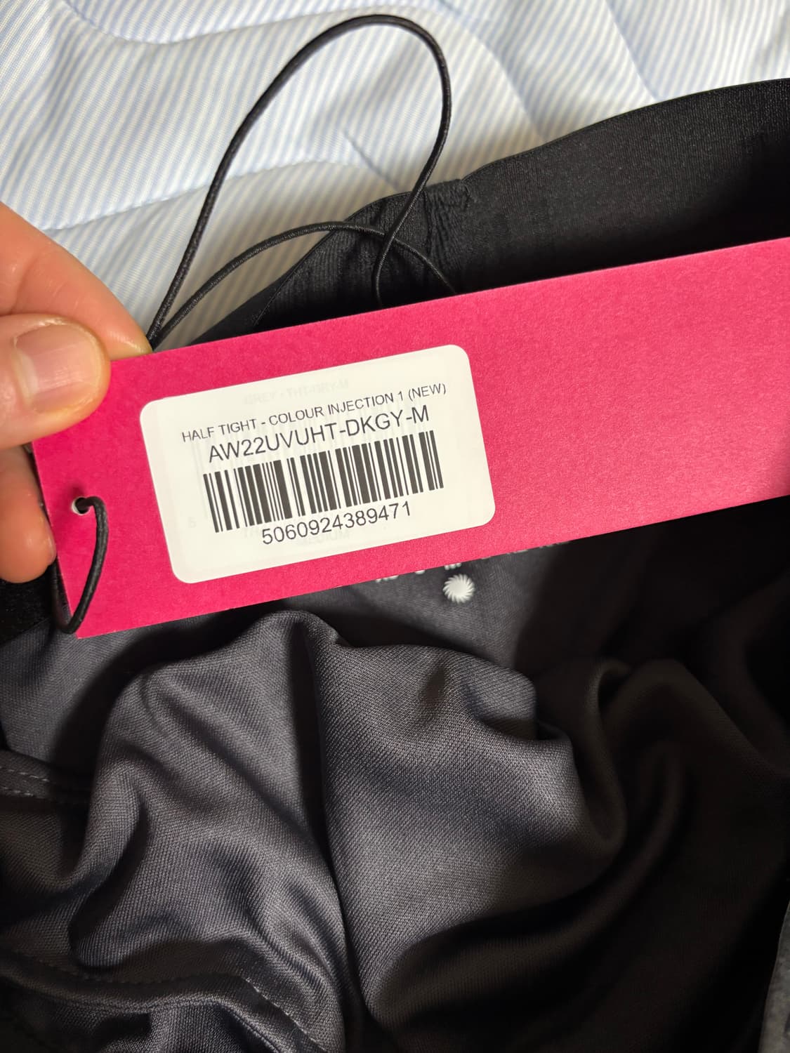 M uvu 하프 타이즈 다크 그레이 상품이미지3